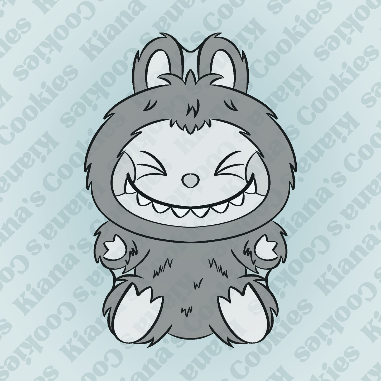 Fuzzy Monster STL File