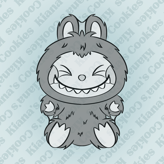 Fuzzy Monster STL File