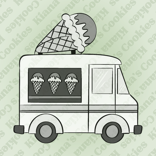 Ice Cream Truck STL File