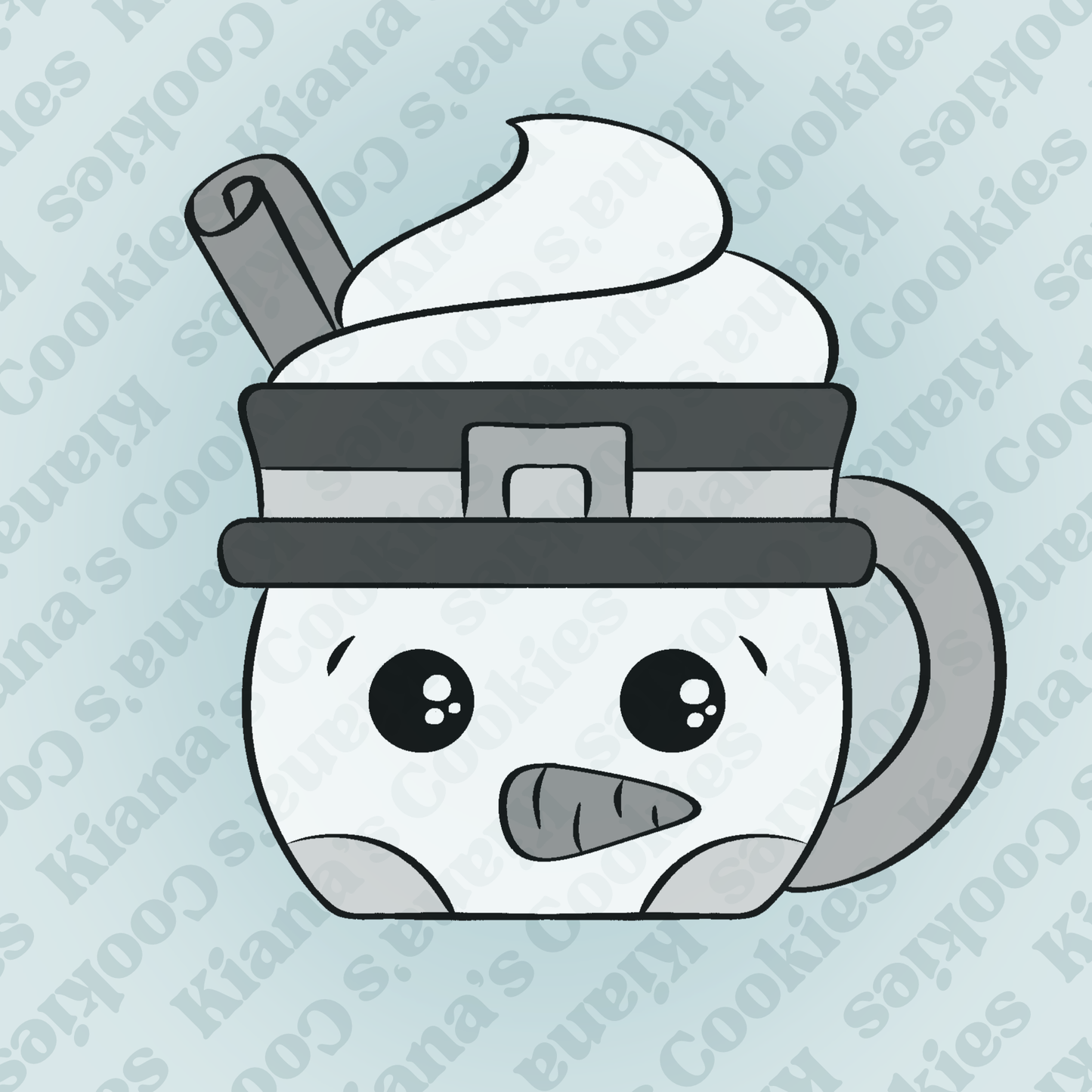 Snowman Mug STL File
